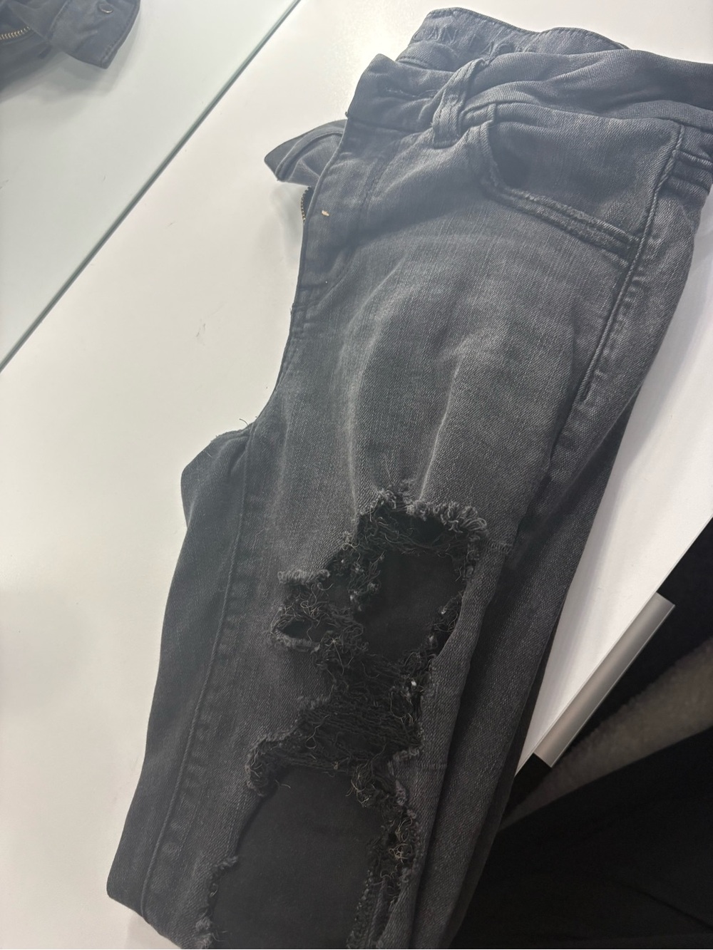 American Eagle Outfitters Black Jeans - AE Forever Soft